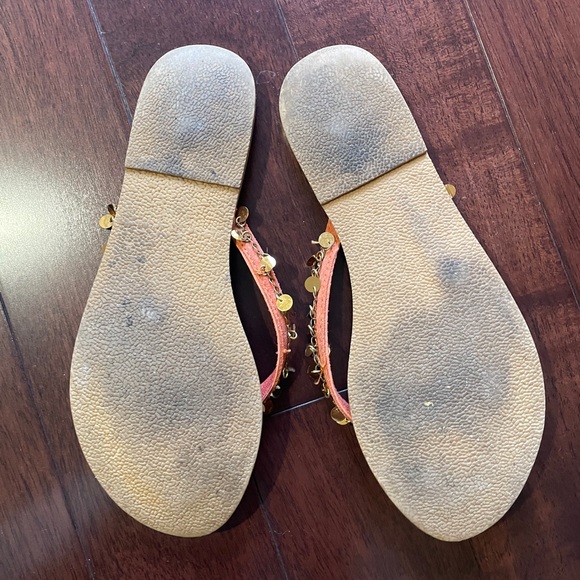 Old Navy Sequin flip flops - Picture 3 of 4